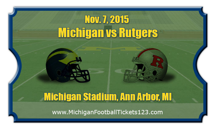 Michigan Wolverines vs Rutgers Scarlet Knights Football Tickets | Nov ...