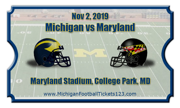 Michigan Wolverines Vs Maryland Terrapins Football Tickets